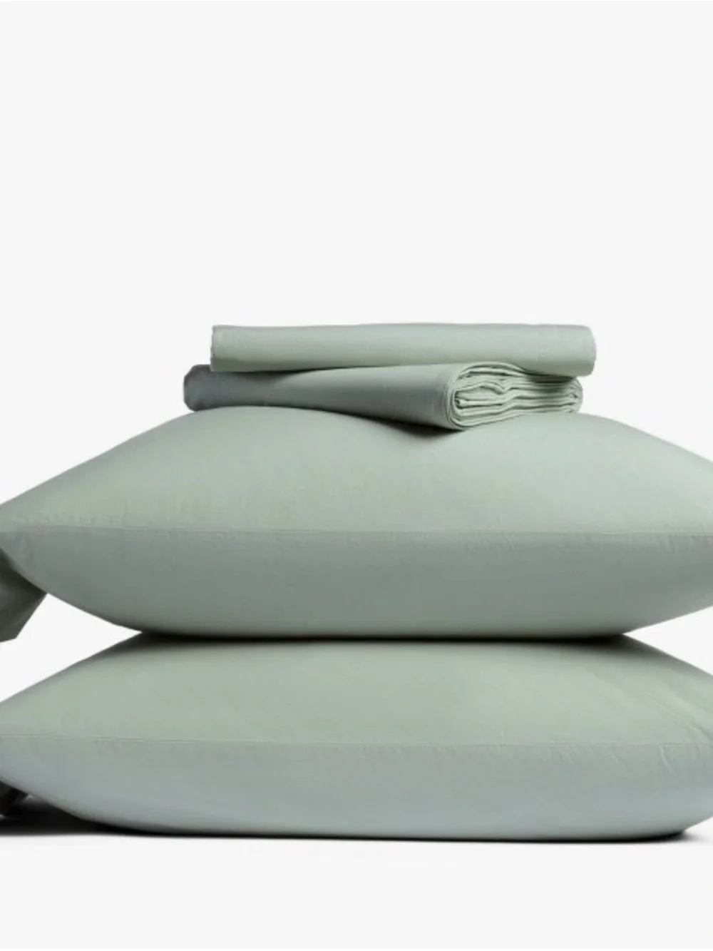 Parachute Sage Green Sheet Set with Matching Pillowcases